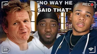 Fanum CANT BELIEVE Gordon Ramsey said this to JiDion 😳🤯🥘