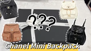 [ENG]🖤Chanel 23S Mini Backpack Unboxing | What Fits, Bag Review, Mod Shots| Duma or Urban Spirit?