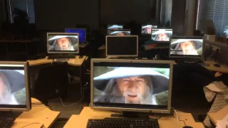 Gandalf sax guy prank