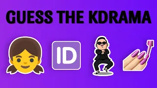 KDRAMA GAME - GUESS THE KDRAMA BY EMOJIS 🇰🇷🎥🎭