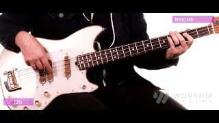 Jesus Does - We The Kingdom - Bass Guitar Tutorial