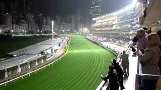 Hong Kong horse races at Happy Valley