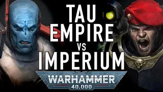 First Time the Imperium Fought the Tau Empire in Warhammer 40K #warhammer40klore