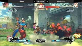 Losers R8 - LAUGH(Evil Ryu) vs Infiltration(Chun-Li)