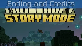 Minecraft: Story Mode - Episode 6: A Portal to Mystery Ending and Credits [HD 1080P/60FPS]