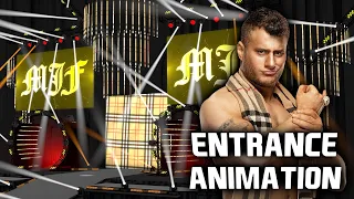 MJF Entrance Stage Animation - AEW 2022