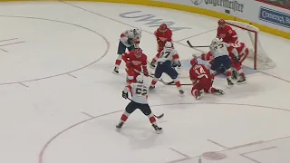 Detroit Red Wings Block Several Shots In One Sequence