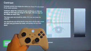 Xbox Series X/S: How to Adjust TV Contrast Tutorial! (TV & Display Options)