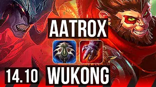 AATROX vs WUKONG (TOP) | 13 solo kills, Legendary, 15/2/3 | NA Master | 14.10