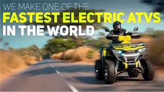 Powerland Tachyon - Fastest Electric ATV 4x4 | Best electric ATV for adults