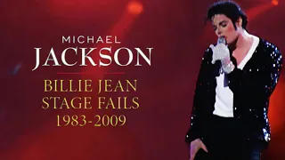 Michael Jackson - RARE STAGE FAILS