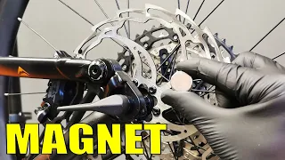 Enduro E-Bike Build.  Part 4 - DON'T Replace The Magnet As I Did! It Will Cause ERROR 050.