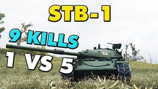 World of Tanks | STB-1 - 9 Kills - 10.3K Damage