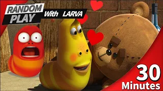 🅻🅰🆁🆅🅰 👉 RANDOM PLAY I Watch 30 minutes a day!! I Ep.24 I Larva Cartoon I Larva Official Channel