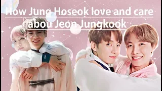 (BTS) How Jung Hoseok love and care about Jeon Jungkook (JUNGHOPE/HOPEKOOK MOMENTS)