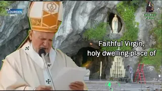 Saint John Paul II’s Prayer to Our Lady of Lourdes