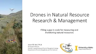 Drones in Natural Resource Research and Management