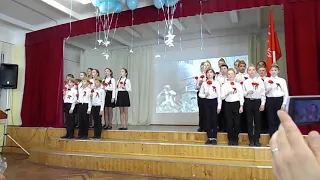 "9 мая". Праздник в школе. 4 класс, весь. 2018.