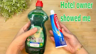 Mix DETERGENT with TOOTHPASTE! 😱  You will not believe what will HAPPEN is INCREDIBLE