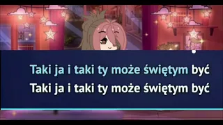 Święty uśmiechnięty karaoke free tekst