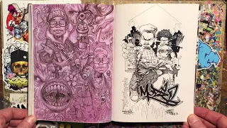 Backjumps graffiti sketchbook complete flipthrough - the world's best graffiti blackbook work