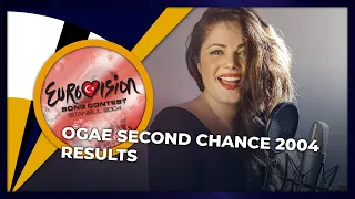 OGAE Second Chance 2004 | RESULTS