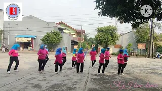 Besame Mucho//line dance//Choreo by Muki Matohir Royal (Ina)//Demo by SGI line dance