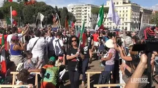 Roma, Forza Nuova torna in piazza con il "popolo del dissenso"