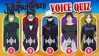 Guess The Jujutsu Kaisen Characters By Their Voice 🤞🏻⛩️