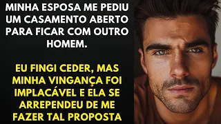 Minha Esposa me Pediu um Casamento Aberto para Ficar com Outro Homem. Eu Fingi Ceder, mas Minha...