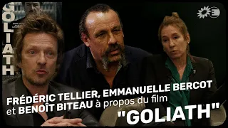 Emmanuelle Bercot, Frédéric Tellier & Benoît Biteau sur "Goliath"