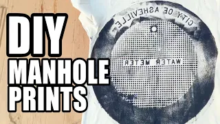 DIY Manhole T-Shirt Printing - Man Vs Art #2