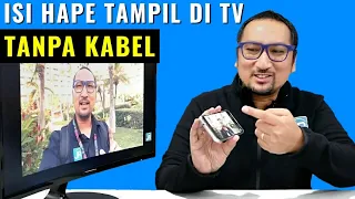 Menampilkan Isi HP ke TV/Monitor/Proyektor, Tanpa Kabel