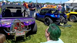 Dune buggies at Terryville CT car show.