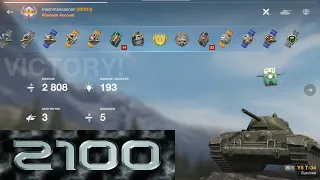 48 • WoT Blitz • Y5 T-34 • Mastery