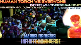 Human Torch vs Everyone Infinite Multiverse Gauntlet - Marvel Nemesis: Infinite Multiverse Mod [N+G]