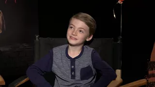 IT Interview: Jaeden Lieberher, Jackson Robert Scott, and Sophia Lillis