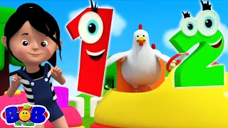 One Two Buckle My Shoe, Nursery Rhymes & Cartoon Video for Babies by Bob The Train