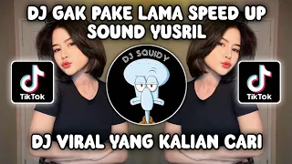 DJ GAK PAKE LAMA SPEED UP | DJ DAN AKU JUGA SUKA SUKA KAMU KU TUNGGU SAMPAI KAMU BILANG I LOVE YOU