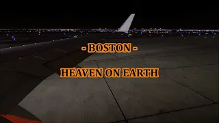 Boston - "Heaven On Earth" HQ/With Onscreen Lyrics!