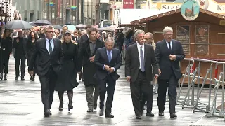 Loved ones and F1 stars arrive for public mass as Austria says farewell to F1 icon Lauda