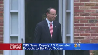 AG Rosenstein Expects To Be Fired Monday