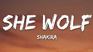 Shakira - She Wolf (Lyrics) sped up