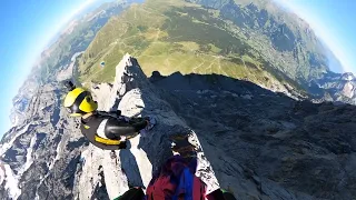 Wingsuit - Switzerland Eiger Forward facing RAW long