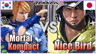 Tekken 8  ▰  MortalKompact (Claudio) Vs Nice Bird (Shaheen) ▰ Ranked Matches!