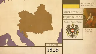 Rise and Fall Austrian Empire {every year}/Avusturya İmparatorluğu Kuruluştan Yıkılışa {her yıl}