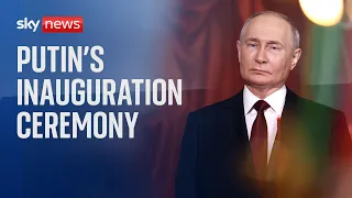 Watch: President Vladimir Putin's inauguration