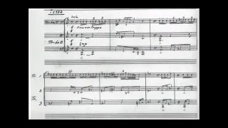 Igor Stravinsky - Agon (original opening fanfare) [w/score]