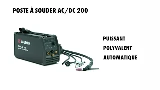 Poste à souder AC/DC 200 - Würth