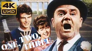 4K RESTORED | One, Two, Three 🎬 Full Comedy Movie | English HD 1961 | 玉女风流